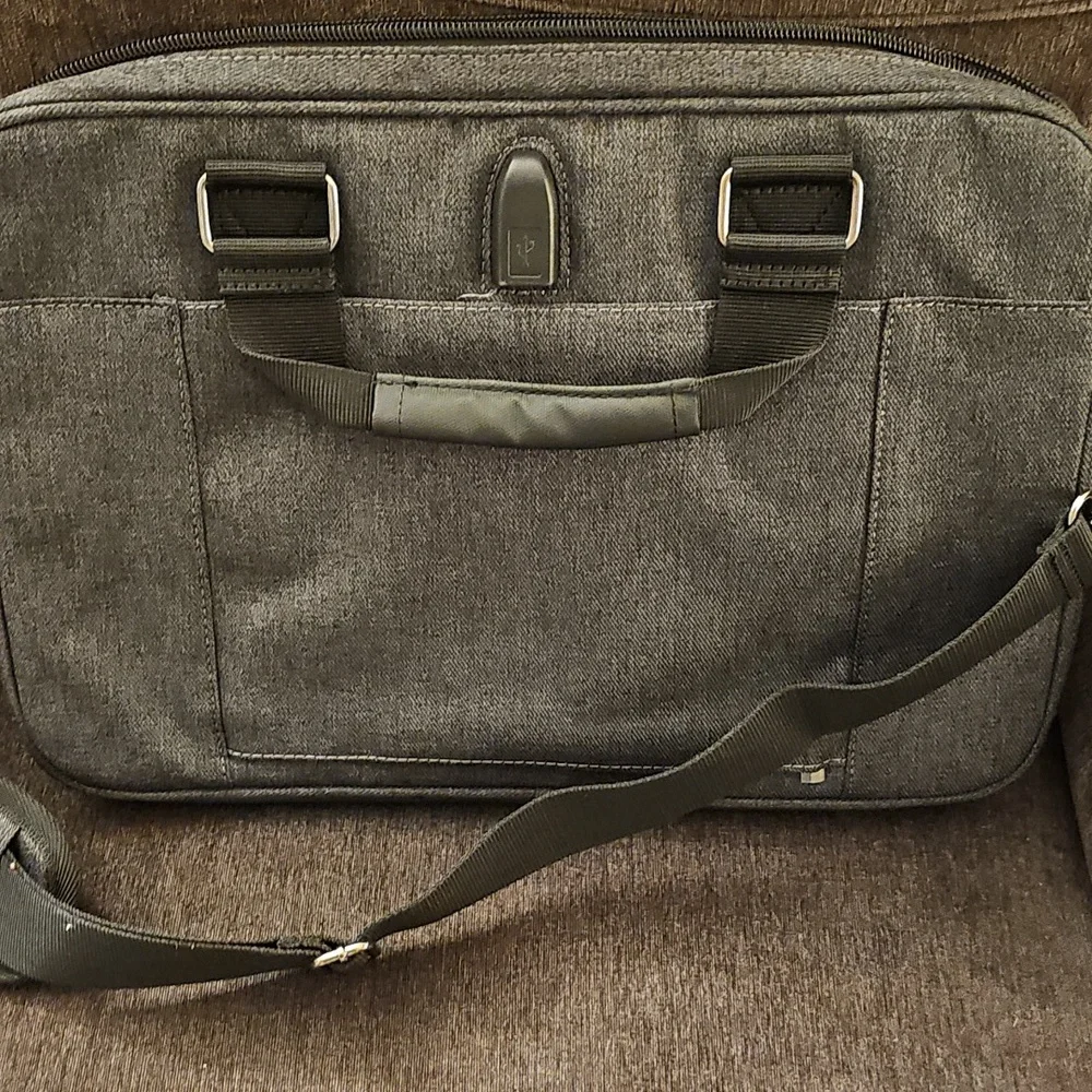 HP Gray Laptop Bag